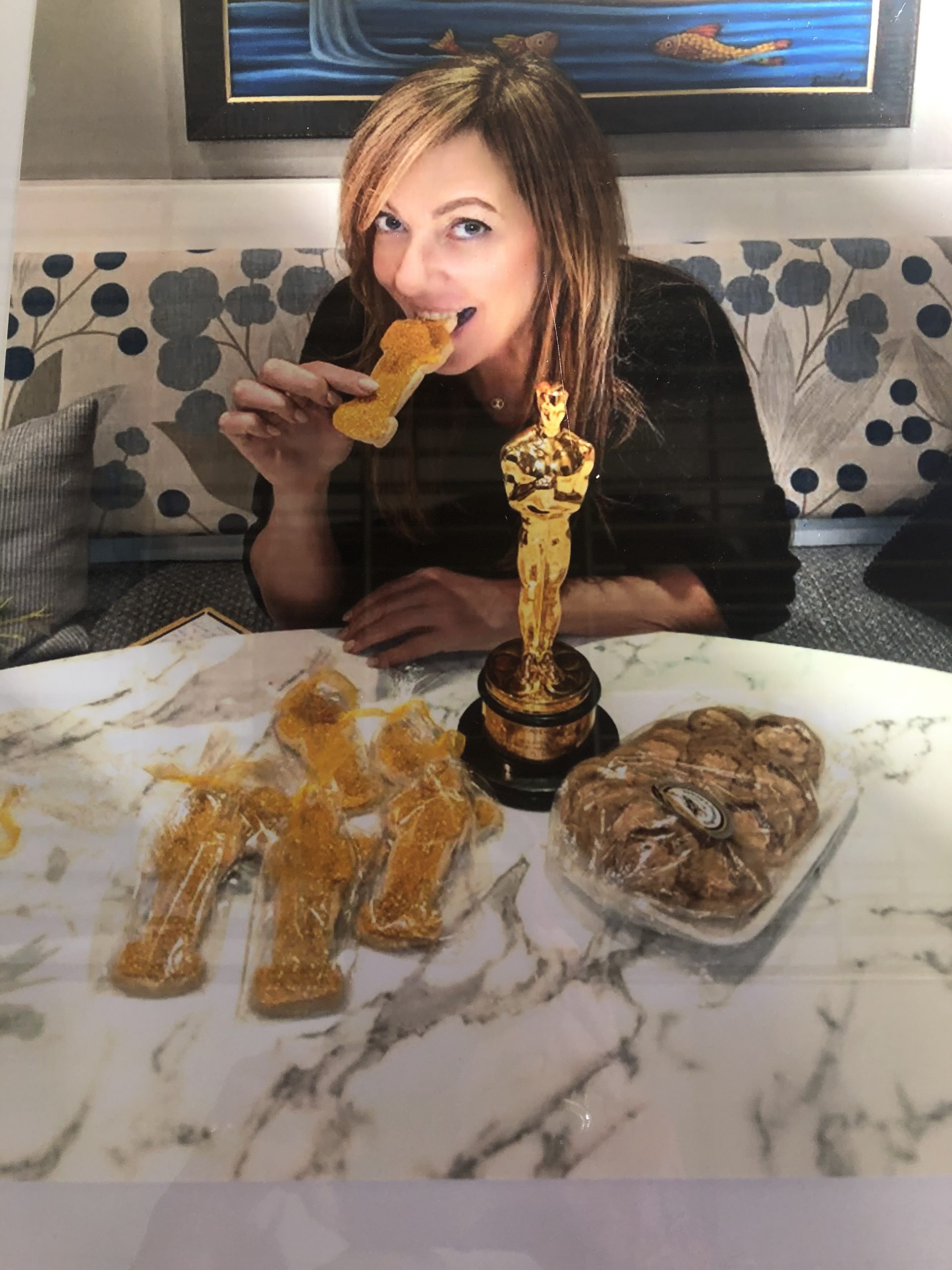 Allison Janney with Cookies