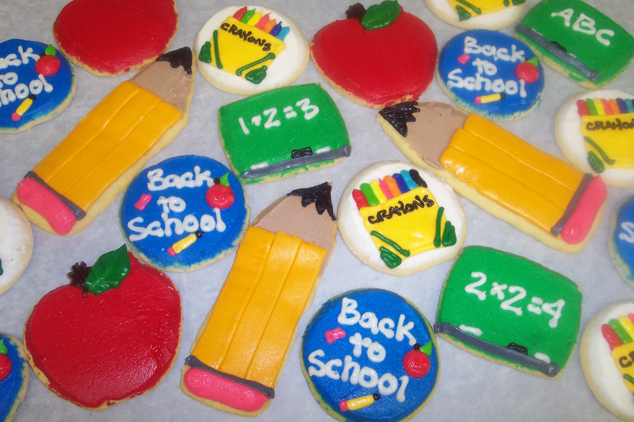 Custom School Cookies